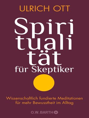 cover image of Spiritualität für Skeptiker